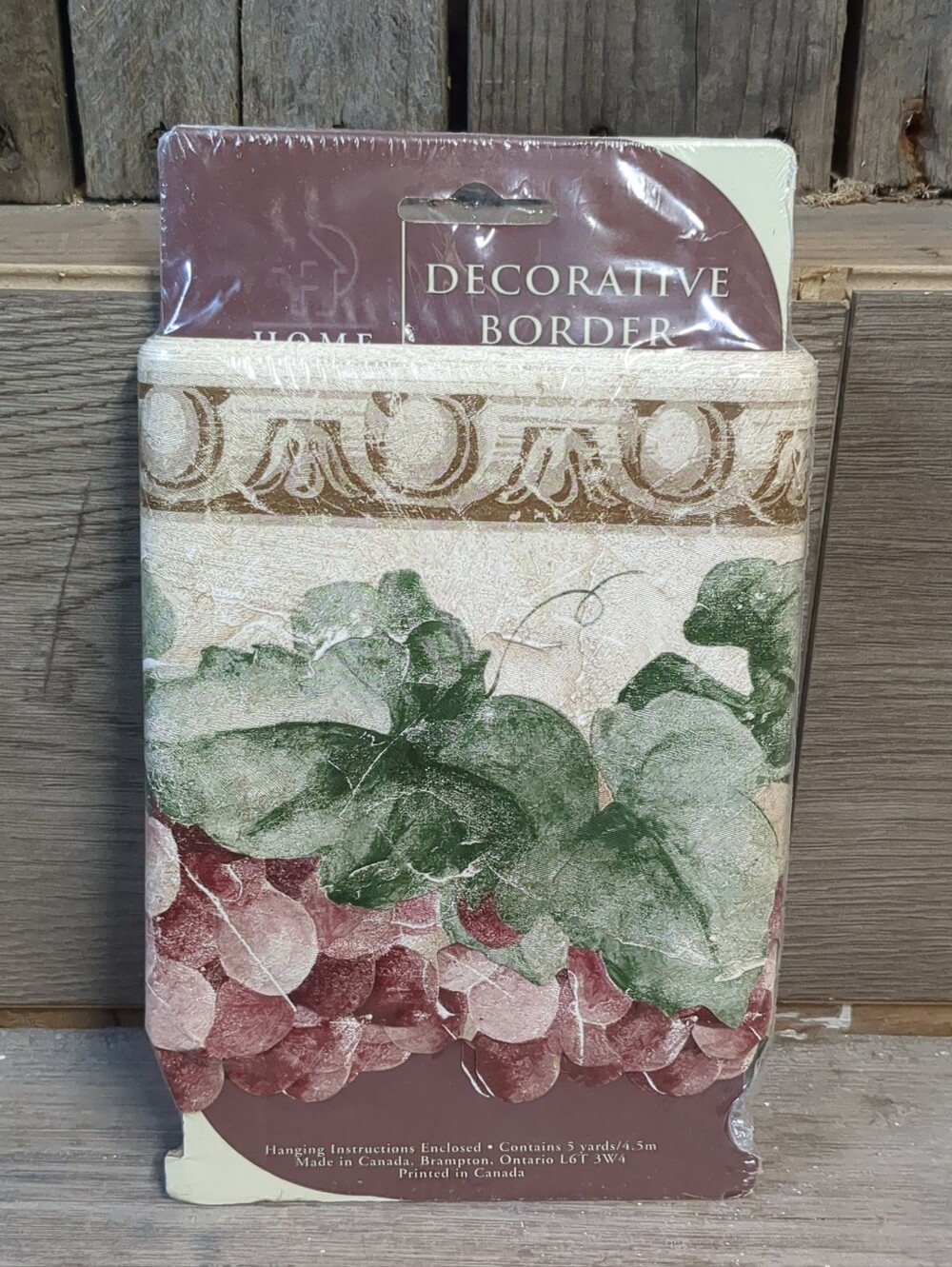 Grapevine Decorative Border New